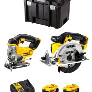 DeWALT Kit DCK XR2WP2T (DCS331 + DCS391 + 2 x 5,0 Ah + DCB115 + TSTAK VI)